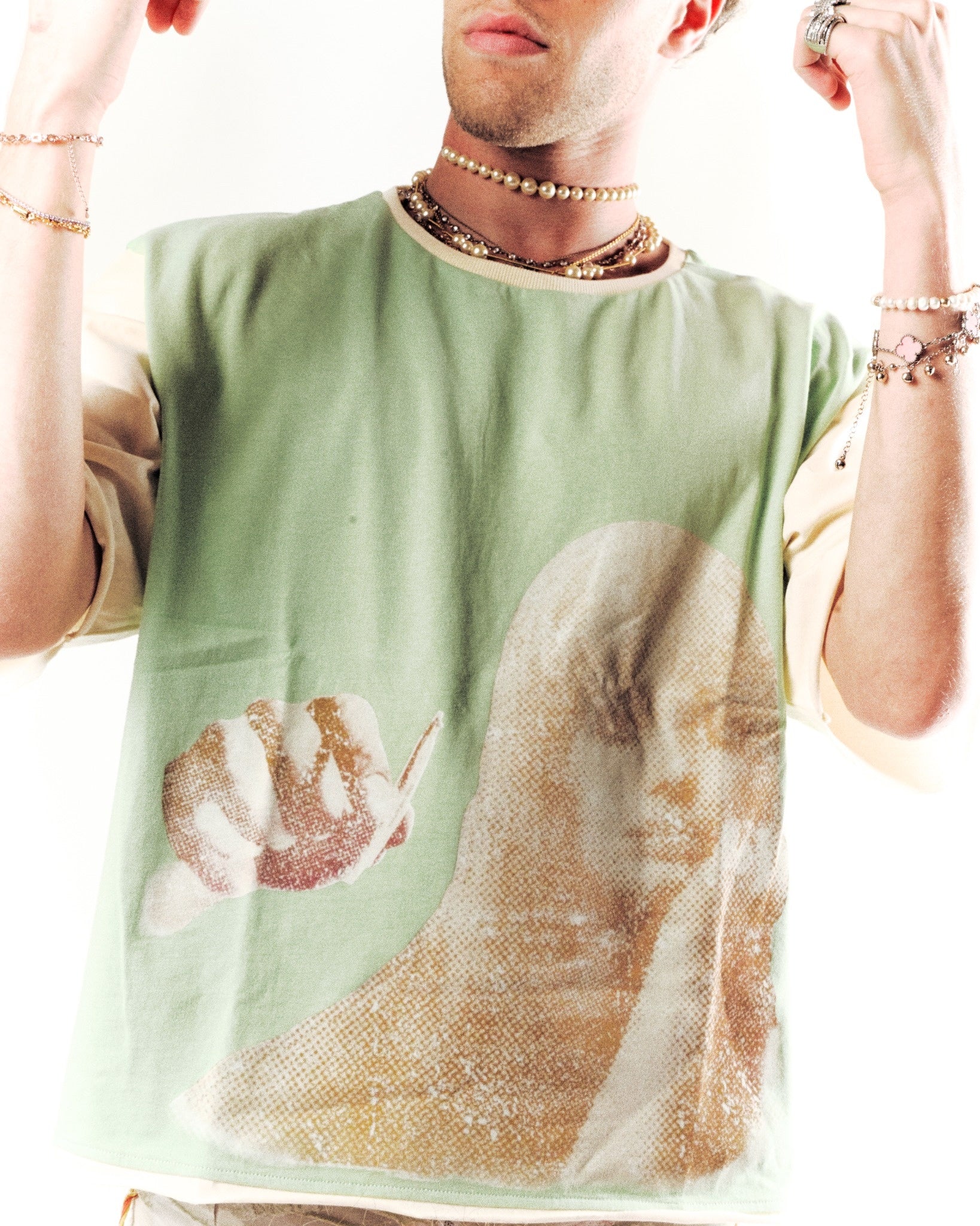 Conflicted Tee (Sage)